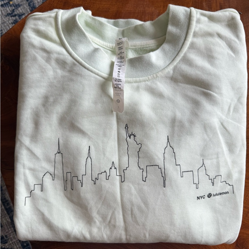 Lululemon X NYC Skyline Sweatshirt